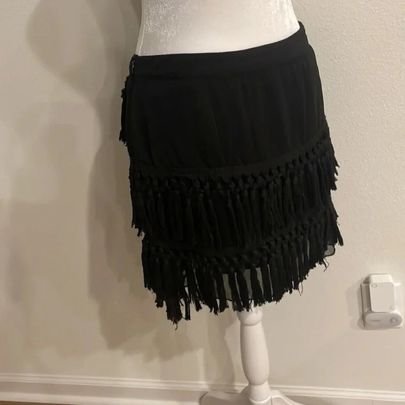 Endless Rose Crochet Mini Skirt in Black - Picture 4 of 14